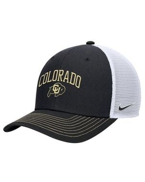 Nike Colorado Buffaloes Rise Adjustable Trucker Hat - Black