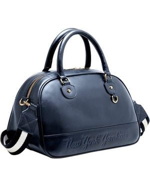 Lusso New York Yankees Rhetta Bowler Bag - Blue