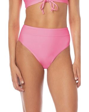 Maaji Suzy Q Reversible Bikini Bottoms - Pink