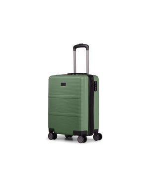 Bugatti Brussels 3 Piece Hardside Luggage Set With Expansion - Green