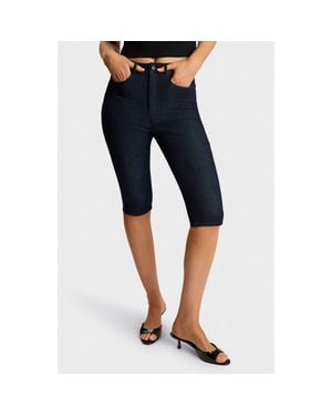 Commando Do It All Stretch Denim Capri Pants - Blue