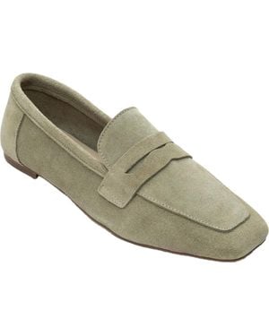 Forever & Always Shoes Morne Leather Loafers - Green