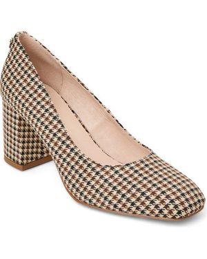 Jack Rogers Lenora Houndstooth Pump - Metallic