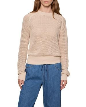 Sanctuary Soleil Open Stitch Sweater - Blue