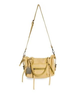 Free People We The Free Baby Emerson Leather Tote - Metallic