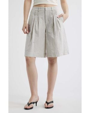 Damson Madder Ambrosia Organic Cotton Shorts - White