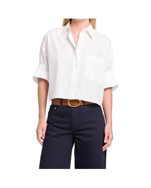 Twp Next Ex Rolled Cuff Shirt - White