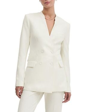 FAVORITE DAUGHTER The Celeste Double Breasted Blazer - White