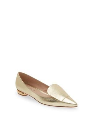 Bells & Becks Lia Pointed Toe Loafer - White