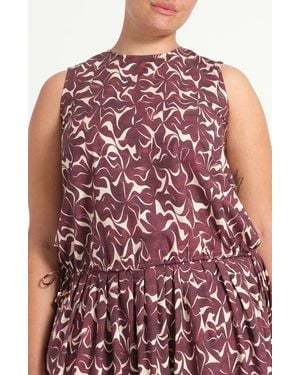 Estelle Brinley Sleeveless Top - Red