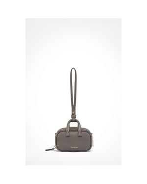 Aviteur Mini Maia Calfskin Bag - Metallic