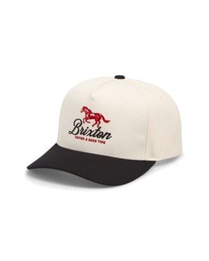 Brixton Good Times Organic Cotton Snapback Baseball Cap - Multicolor