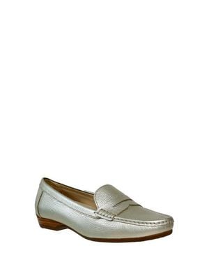 David Tate Freetime Penny Loafer - Gray