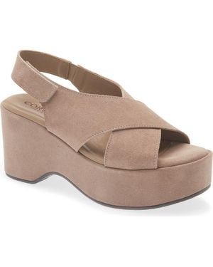 Cordani Jessie Slingback Platform Sandal - Multicolor