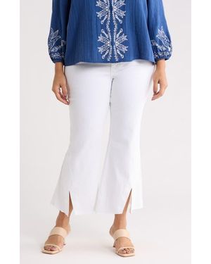 Liverpool Jeans Company Hannah Crop Flare Jeans - Blue