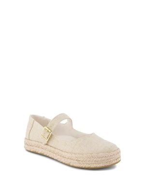 TOMS Carolina Espadrille Platform Mary Jane - White