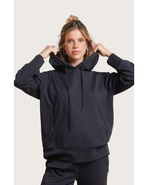 Nom Maternity Serena Nursing Hoodie - Black
