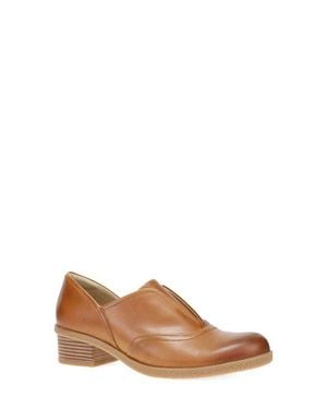 Dansko Dru Waterproof Oxford Platform Shoe - Brown