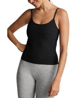 Beyond Yoga Spacedye Forever Waist Length Camisole - Black