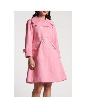 Frances Valentine Jacqueline Coat Parasol - Pink