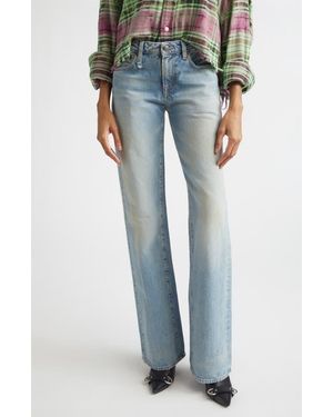 R13 Effie Bootcut Jeans - Blue