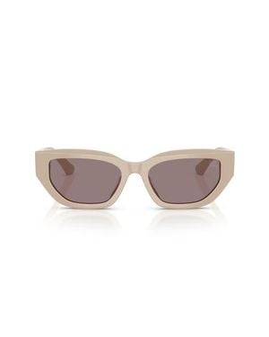 Burberry 54Mm Cat Eye Sunglasses - Multicolor