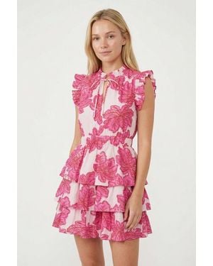 Ro's Garden Cc Bimba Short Dress - Pink