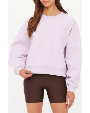The Upside Paloma Organic Cotton Sweatshirt - White