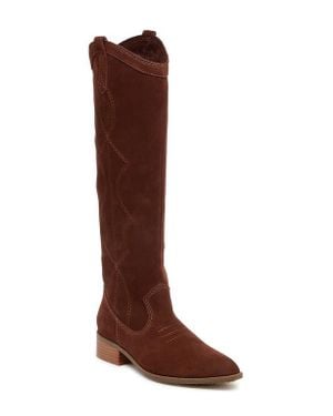 Kelsi Dagger Brooklyn Benson Knee High Western Boot - Brown