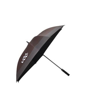 Mio Marino Premium 62-Inch Square Golf Umbrella With Uv Protection - Black