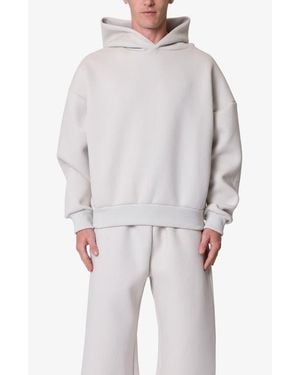 MNML Stiff Scuba Knit Lounge Hoodie - Gray
