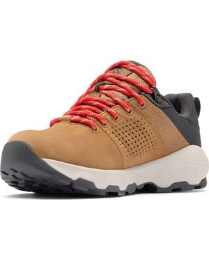 Columbia Newton Nimble Waterproof Hiking Sneaker - Red