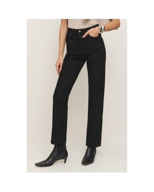Reformation Cynthia High Waist Relaxed Jeans - Black