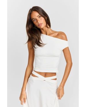 Sasha Therese Bloom Top - White