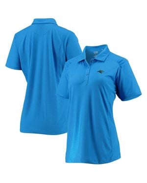 Cutter & Buck Carolina Panthers Northgate Drytec Raglan Polo - Blue