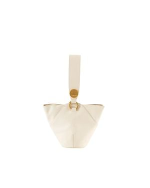 Esterah 9Pm Leather Shoulder Bag - White