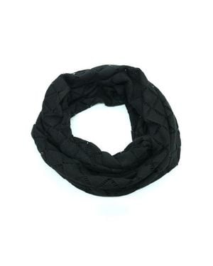 Portolano Cashmere And Silk Loop Scarf - Black