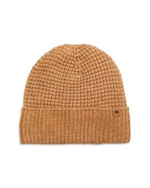 UGG Waffle Cuff Beanie - Natural