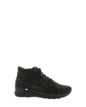 Wolky Why Water Resistant Sneaker - Black