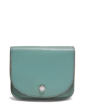 Aimee Kestenberg Pucker Up Leather Card Case - Blue