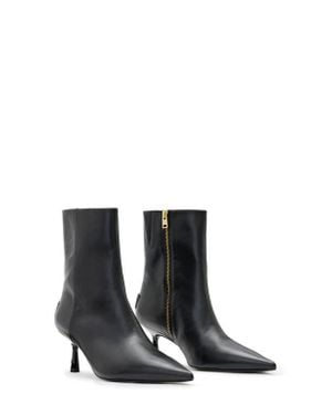 AllSaints Vivian Pointed Toe Bootie - White