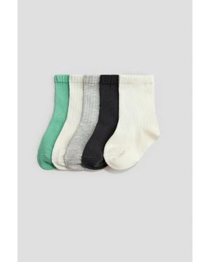 H&M 5-Pack Socks - Blue