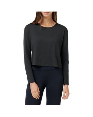 Travis Mathew Celestia Long Sleeve Performance T-Shirt - Black