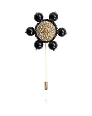 Saule Label Jolie Lapel Pin - Black