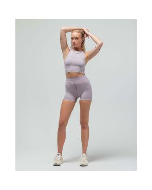 Reformer The Heather High-Waisted Short - Blue