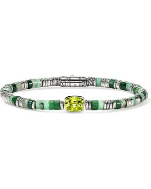 John Hardy Heishi Bracelet - Green