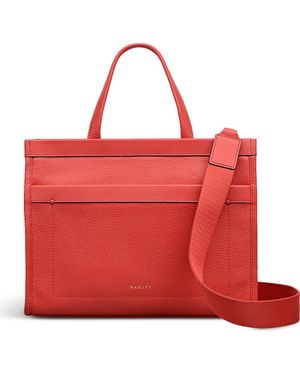 Radley Alba Place Ziptop Satchel Bag - Red