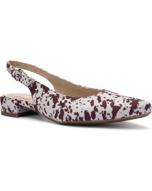 Ara Pixie Slingback Pump - Brown