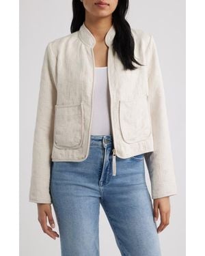 Splendid Dahlia Quilted Jacket - Natural