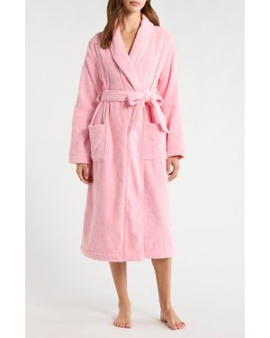 Nordstrom Hydro Cotton Terry Robe - Pink